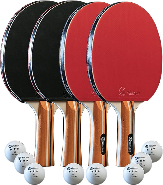 Jp winlook ping pong paddle set review