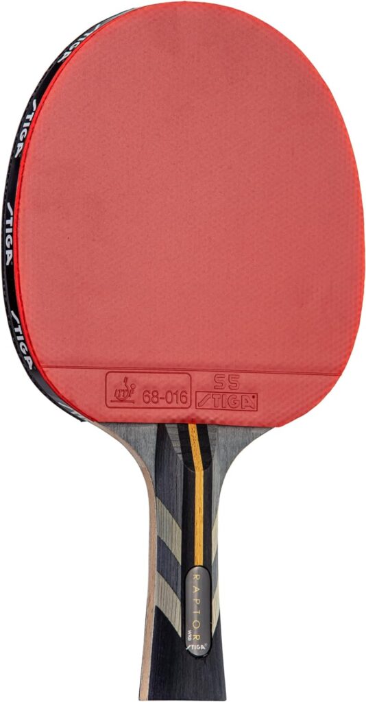 Review and price of Stiga Raptor Ping Pong Paddle