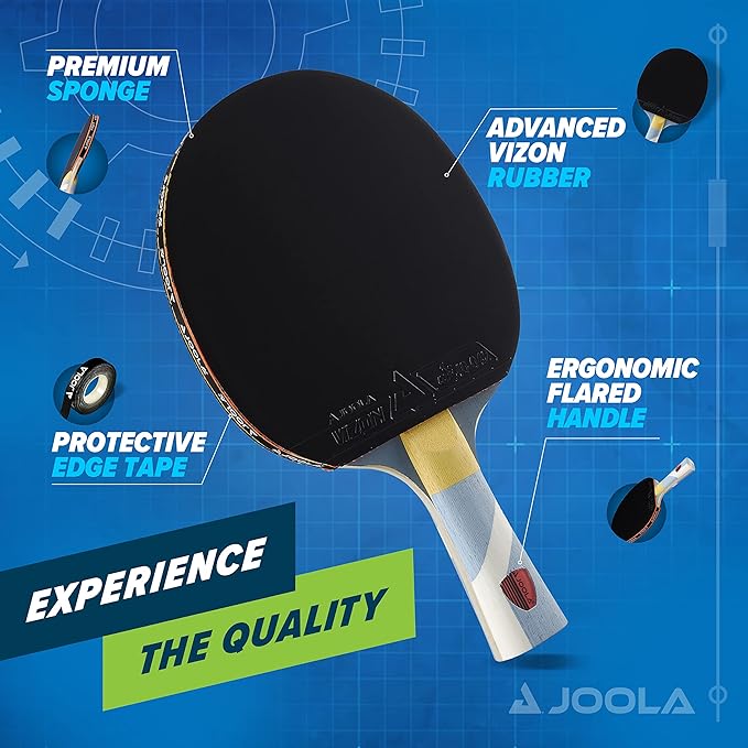 Review and Prices of JOOLA Omega Strata Table Tennis Racket