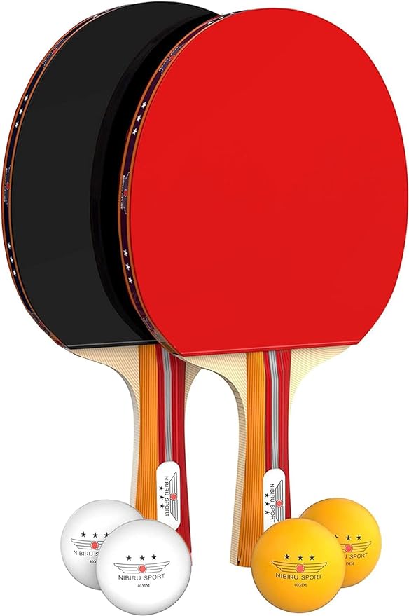 Nibiru sport ping pong paddle set