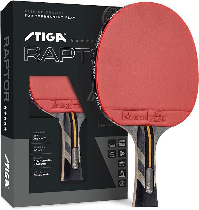 A Comprehensive Review of the Stiga Raptor Table Tennis Racket