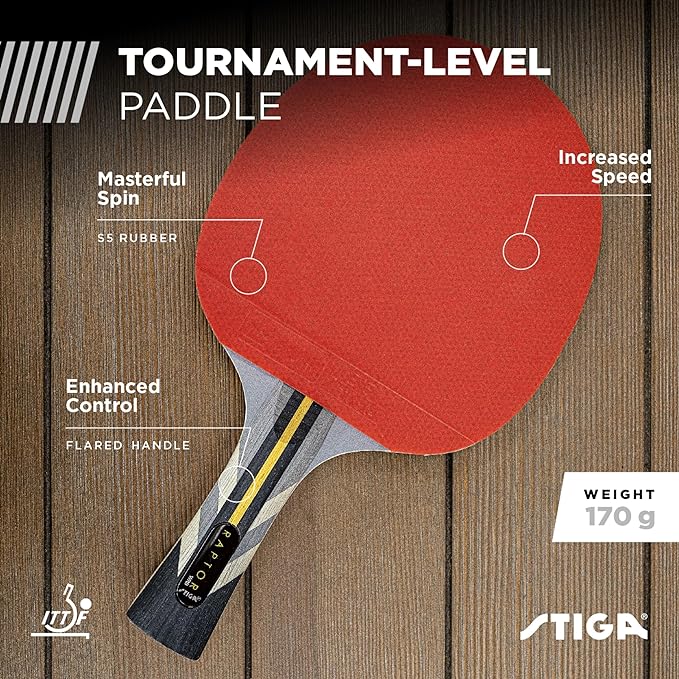 Stiga Raptor Performance Table Tennis Racket Specifications